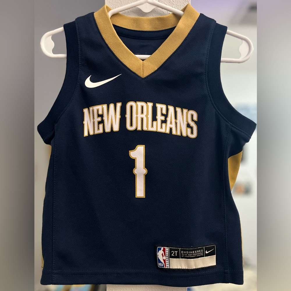 Nike Navy and Gold New Orleans Jersey